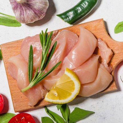 مكعبات صدور دجاج